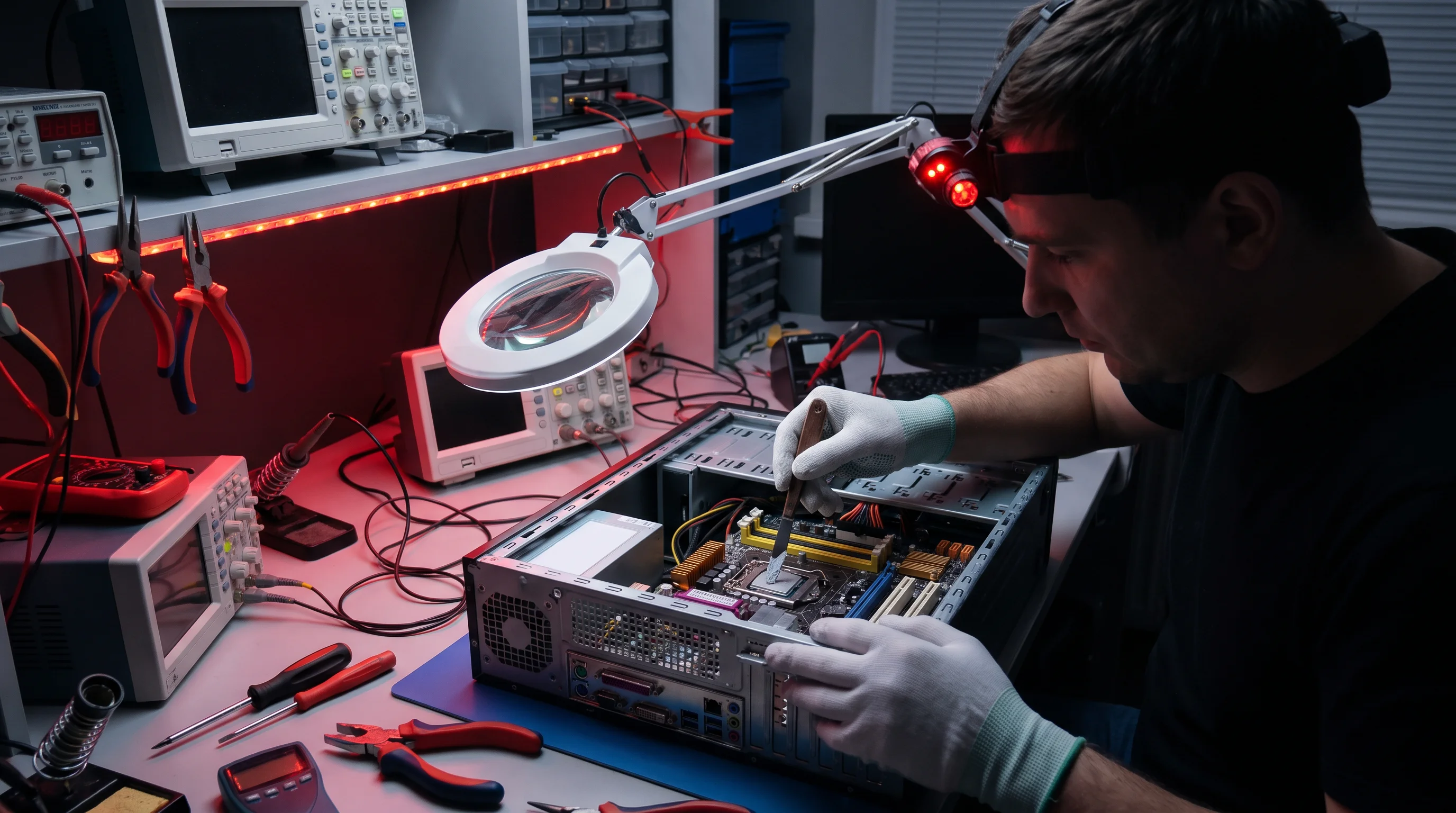 Check up e manutenção preventiva de computadores